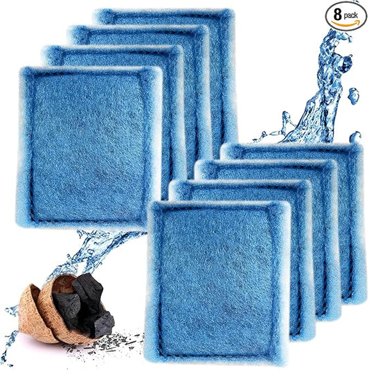 Pet Faves 8/16 Pack Rite-Size C Filter Cartridges Compatible with MarineLand Penguin PRO Power Filters 275/375 & Original Penguin Power Filters 200/350 - Rite-Size C Replacement Filter Cartridges