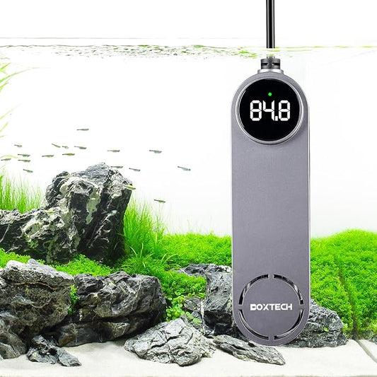 UPETTOOLS Submersible Aquarium Heater with Digital Thermostat, Adjustable Temperature Fish Tank Heater for 20-70 Gallon Tanks, Overheat and Dry Burn Protection, for Freshwater and Saltwater Aquariums