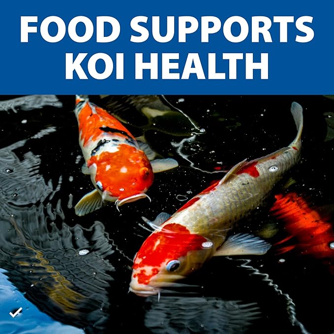 The Pond Guy Growth & Vibrance Fish Food for Show Quality Koi & Goldfish, Premium Protein Floating Pellets for Balanced Nutrition, 5 lbs