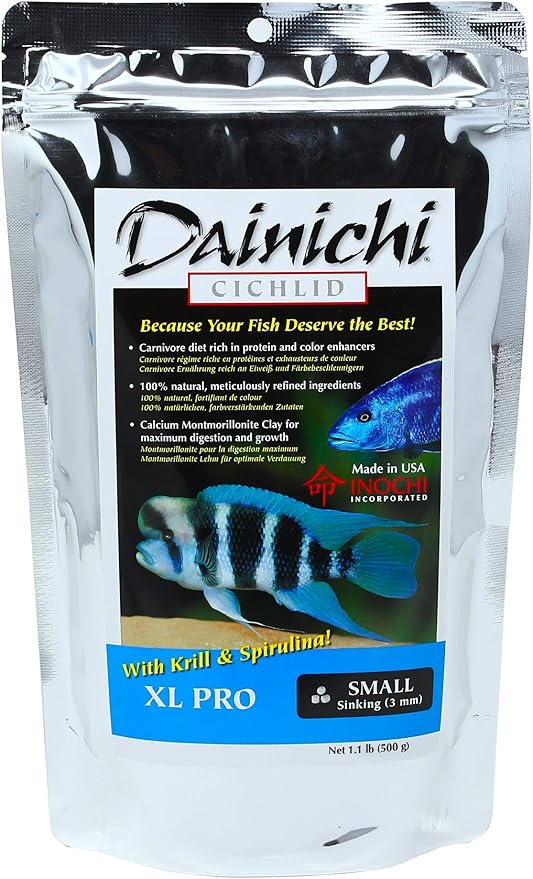 Dainichi Cichlid XL Pro Sinking Pellet, 1.1lb