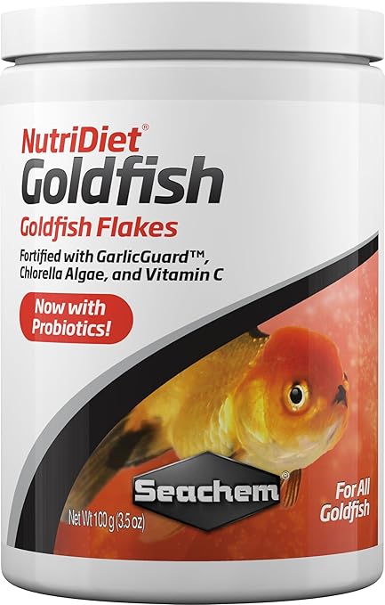 Seachem NutriDiet Probiotic Goldfish Fish Flakes - 100g