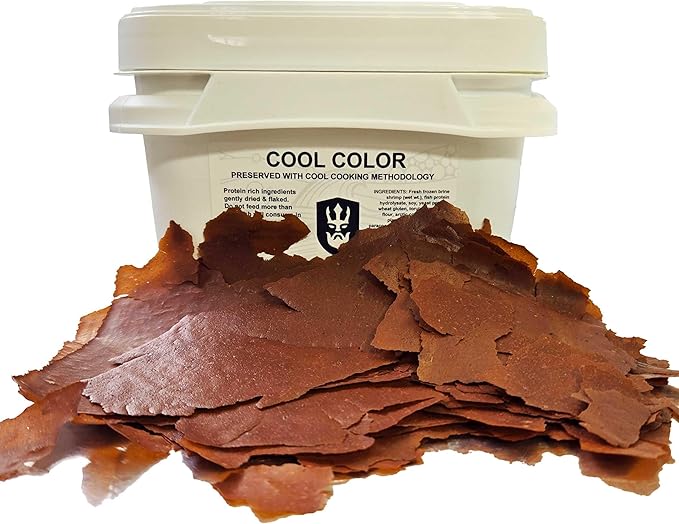Cool Color Enhancing Tropical Fish Flake with Brine Shrimp, 3 lb