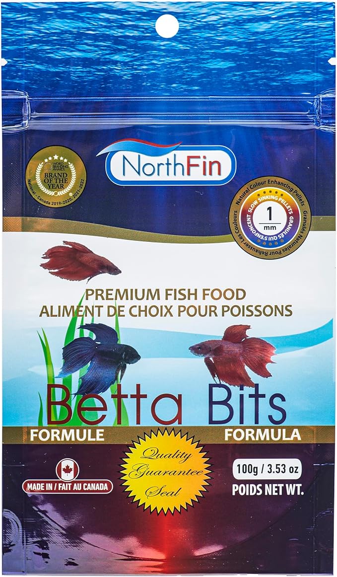 Northfin Betta Bits, 1 mm, 100 g