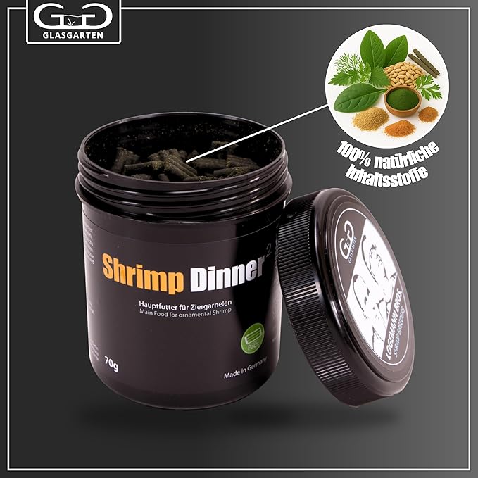 GlasGarten Shrimp Dinner Pads 2 (70g)