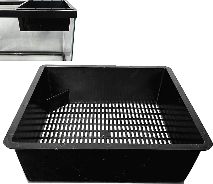 Aquarium Media Basket for 12" Wide Tank 20/29/30/55gal DIY Filter pad Sump Wet Dry Trickle Filter