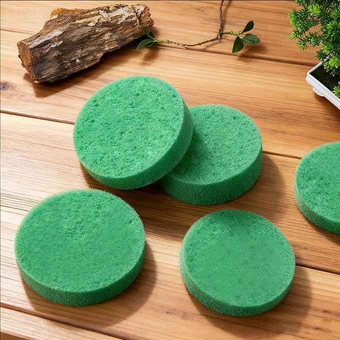 SaferCCTV 12Pcs Fine Filter Pads Water Polishing Pad Compatible with Fx4, Fx5, Fx9, Aquarium Filter Canister Filter Cotton Replacement Pad
