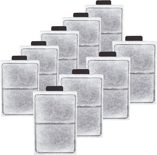 9 Pack PF-L Fish Tank Filter Cartridges, Aquarium Filter Cartridges Replacement Compatible with Top Fin Silenstream PF20, PF30, PF40 and PF75 Power Filters