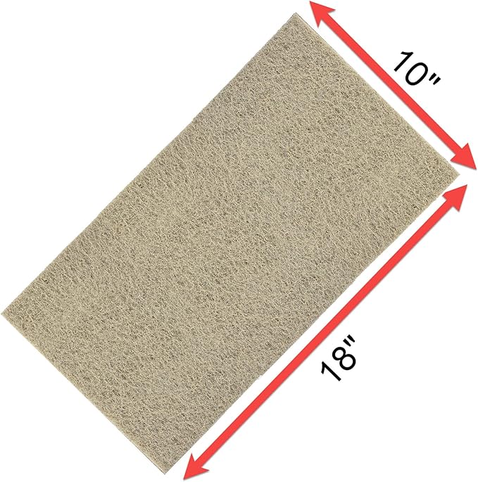 Penn-Plax Ammonia Reducer Aquarium Filter Media Pad – Easy to Cut into Any Size Your Filter Requires – 10” x 18”