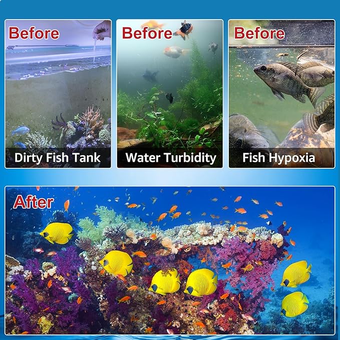 12 Pack Small Filter Cartridges Compatible with Tetra Whisper Bio-Bag Filter Small Replacement Filter Cartridges Compatible with Tetra Whisper 3i Internal Filters