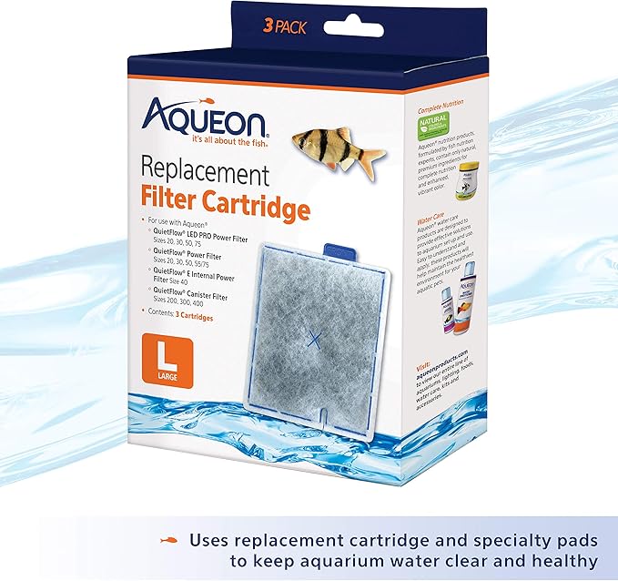 Aqueon QuietFlow 75 LED PRO Aquarium Fish Tank Power Filter For Up To 90 Gallon Aquariums
