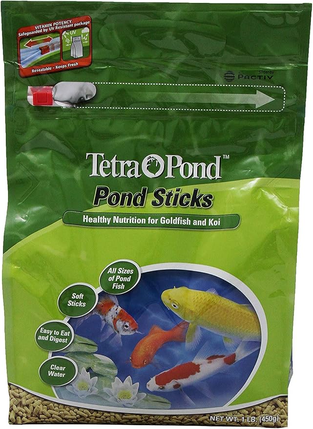 TetraPond Pond Sticks, Healthy Nutrition for Goldfish and Koi