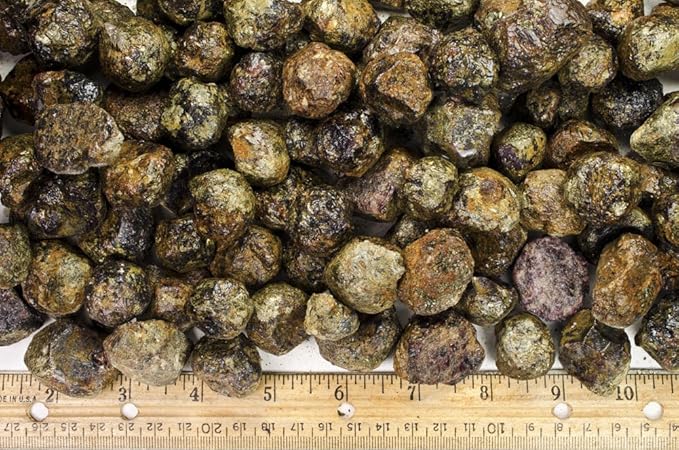 Fantasia Materials: 1 lb Rhodolite Garnet Rough Stones from India