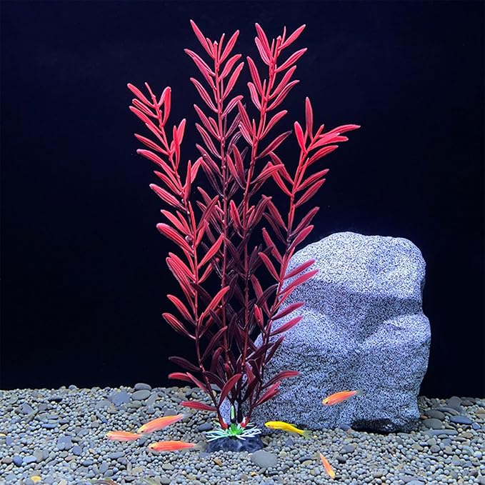 Artificial Water Plant Aquarium Decor Fishtank Grass Decoration Plant Aquatic Plant Fishtank Artificial Water Grass Artificial Water Grass for Fish Tank, S1152
