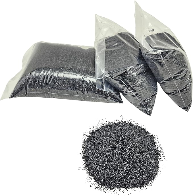 Lifegard Black Satin Premium Aquarium Sand (25 lb)