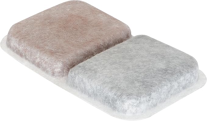 Catit Airsift Dual Action Air Purifier Pad, 2 Pack – Two Media Filter to Keep Litter Box Odors at Bay