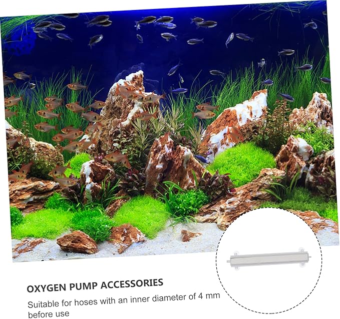 Angoily 1pc Underwater Air Diffuser Bubble Strip Oxygen for Fish Tank Aquarium Accessory Easy to Use Oxygenation Compatible Oxygen Pumps