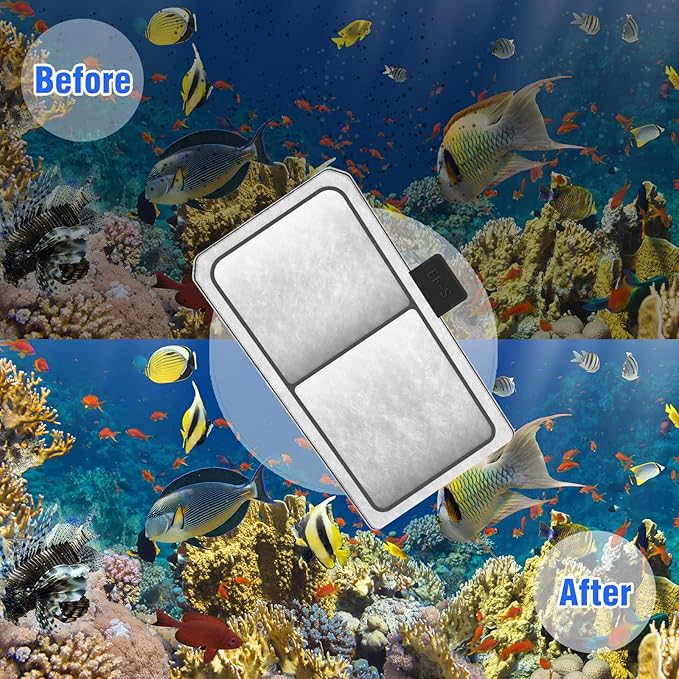 12-Pack Fish Tank Aquarium Filter Cartridge Replacements for Top Fin EF-S Element and BF5 BETTAFLO