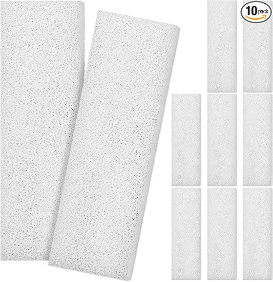Nosiny 10 Pcs Filter Pad Compatible with Fluval U3 Underwater Sponge Aquarium Filter Media Replacement Accessories Compatible for Aquarium, Fish Tank