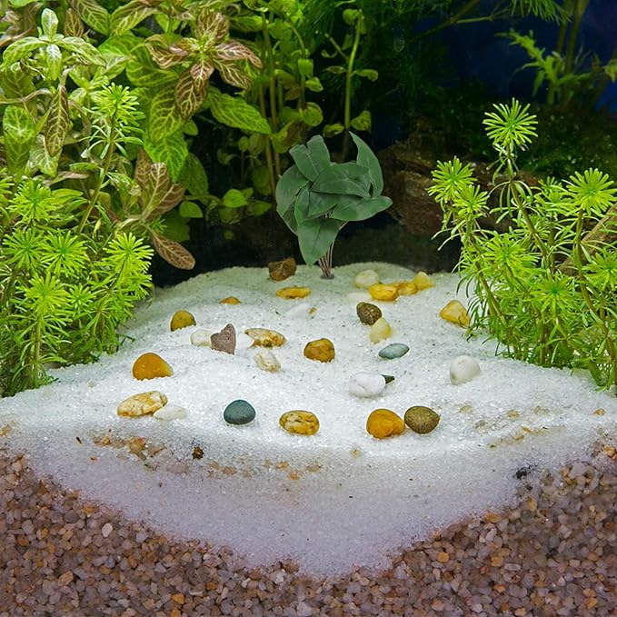 balacoo Essential Reptile Terrarium Decor Lifelike Artificial Plant Easy Install Reptile Box Adornment