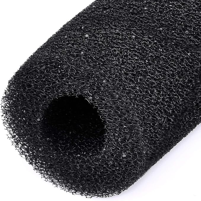 WEAVERBIRD 4PCS Pre-Filter Foam Sponge Roll Aquarium Filter Intake Cover for Aquarium Fish Tank (Large)