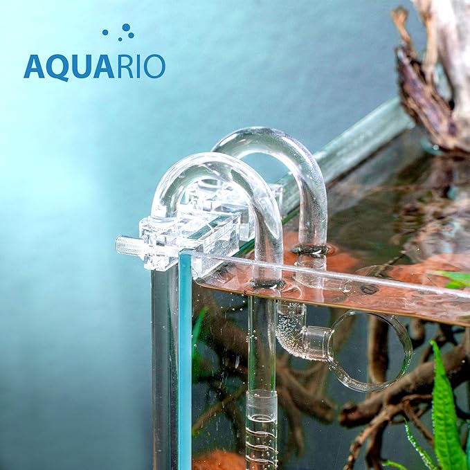 Aquario Neo Skimmer - Freshwater Planted Aquarium Surface Skimmer for/fits Neo Flow Lily Pipes, Rimless Tank Skimmer for Aquarium, Planted Tank Skimmer - Large, 17mm ID for/fits 5/8"(16/22) Tubing