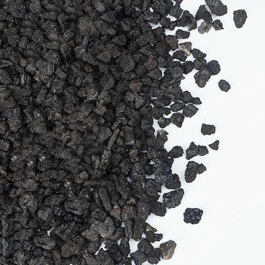 Pulovin 5 lbs Pebbles for Indoor Plants, Succulent, Cactus, 1/5 Inch Small Lava Rock for Plants Drainage, Natural Horticultural Volcanic Rock, Top-Dressing