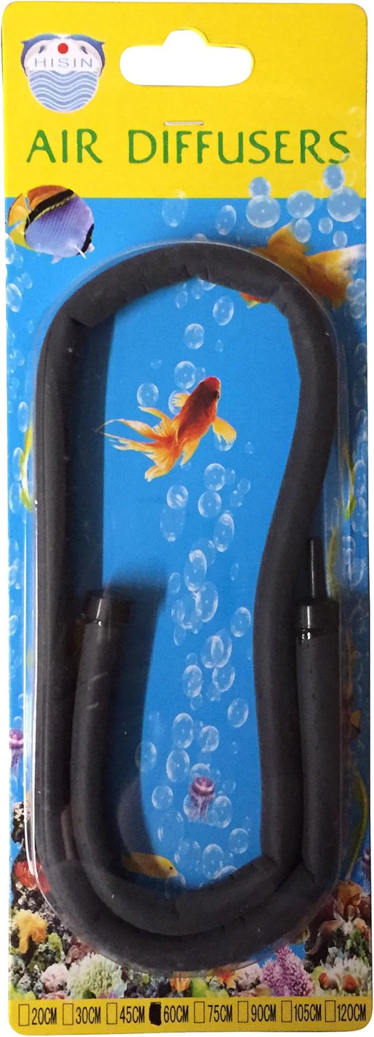 Finest-Filters 60cm Air Curtain for Aquarium Fish Tank Air Pump Bubble Wall