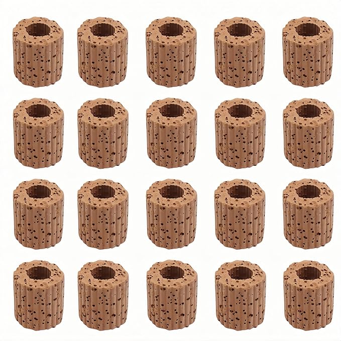 20Pcs Aquatic Water Plant Fixed Rings, Plant Weights for Fish Tank，25mm Water Plants Cultivation Rings for Aquarium Landscaping/Fish Tank Accessories