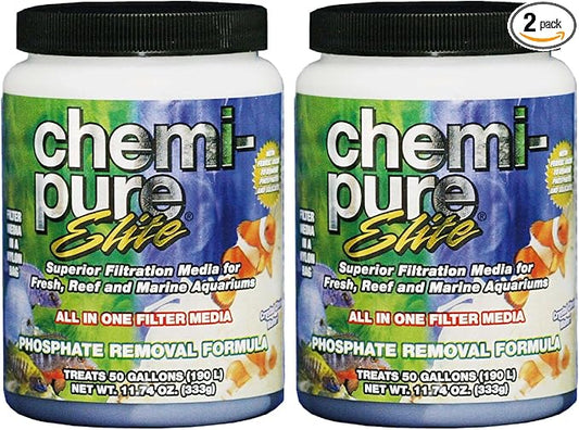 Boyd Enterprises ABE16743 Chemipure Elite for Aquarium, 11.74-Ounce (Pack of 2)