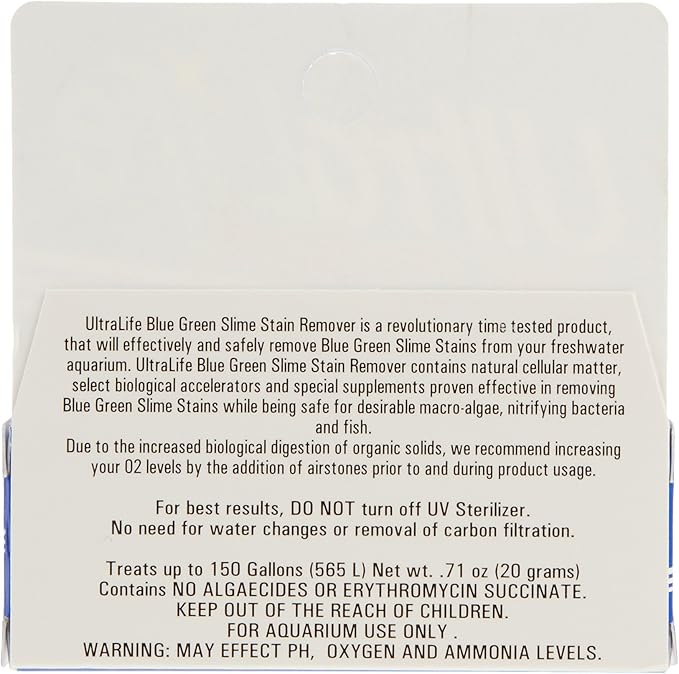 Ultralife Blue Green Slime Stain Remover