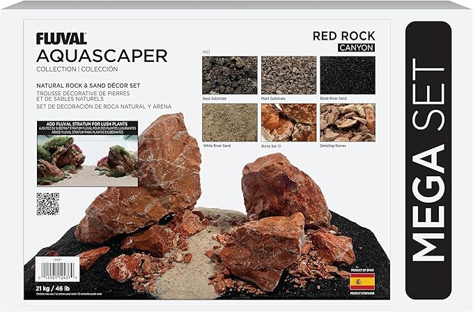 Fluval Red Mega Aquascaper Kit 60P