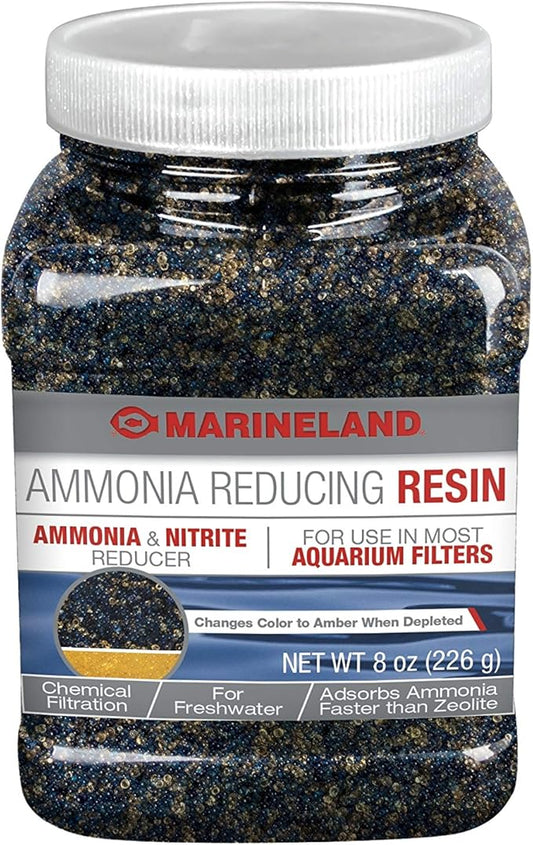 Marineland Ammonia Reducing Resin 8 Ounces, for Chemical Filtration in Most Freshwater Aquarium Filters