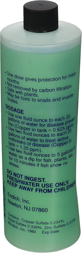 (Endich) ACP0016G Green Treatment for Marine Fish, 16-Ounce