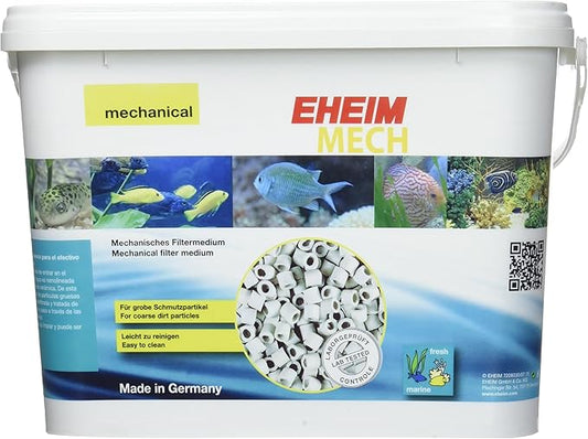 EHEIM Mech Mechanical Pre-Filtering Medium (Hollow Ceramic Rings) 5L