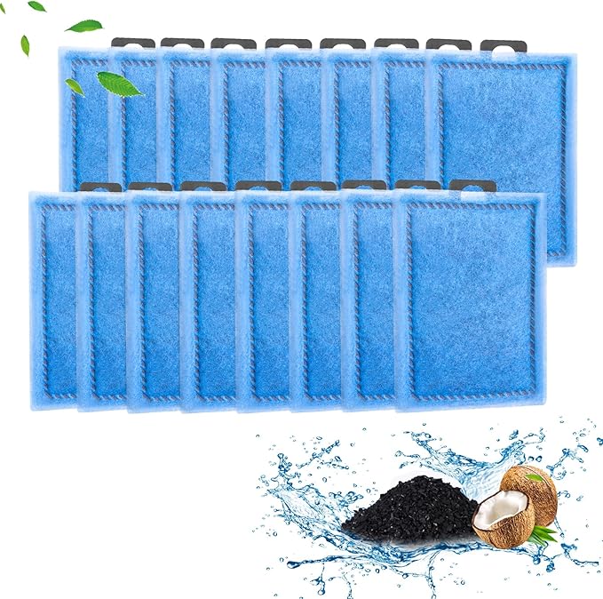 Umlecoa 9/16/32 Pack Rite-Size E Filter Cartridges for Emperor PRO Power Filters 450 & Original Emperor Power Filters 280/400 - Rite-Size E Replacement Filter Cartridges