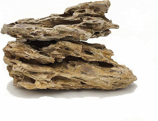 Lifegard Dragon Ohko Aquarium Rock Large Size Stone 40 Lbs Case Qty, Brown