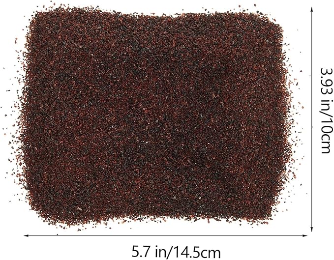 Natural Aquarium Gravel Substrate 500g Bulk Fish Tank Stones for Aquarium Landscaping and Vase Fillers, Natural Sand Gravel for Freshwater Fish Tanks and Garden Decoration