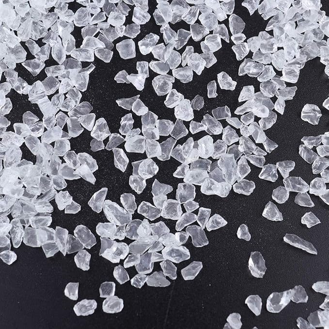 2pcs Glass Sand for Fish Tank and Landscape Decoration Decorative Bottle Sand for Aquariums and