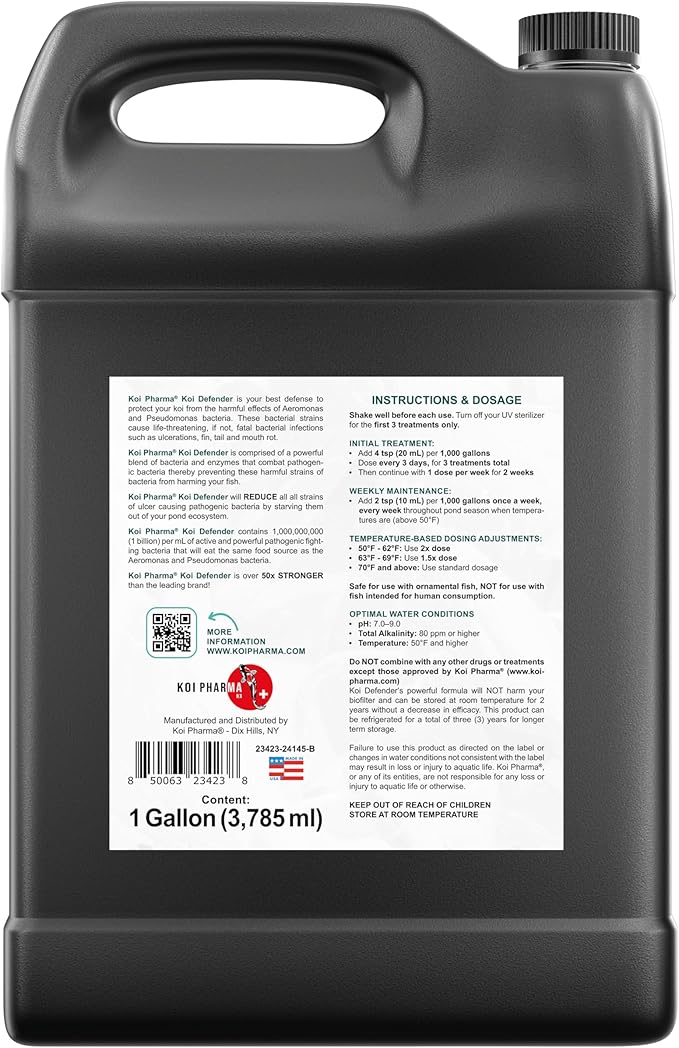 Koi Defender 128oz (1 Gallon)