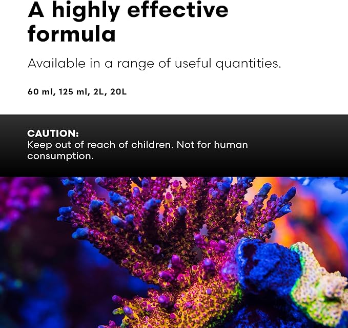 Brightwell Aquatics SpongExcel – Ionic Silica Solution for Marine Sponge & Gastropod Growth in Marine Aquariums, Boosts Water Quality, 125 ml