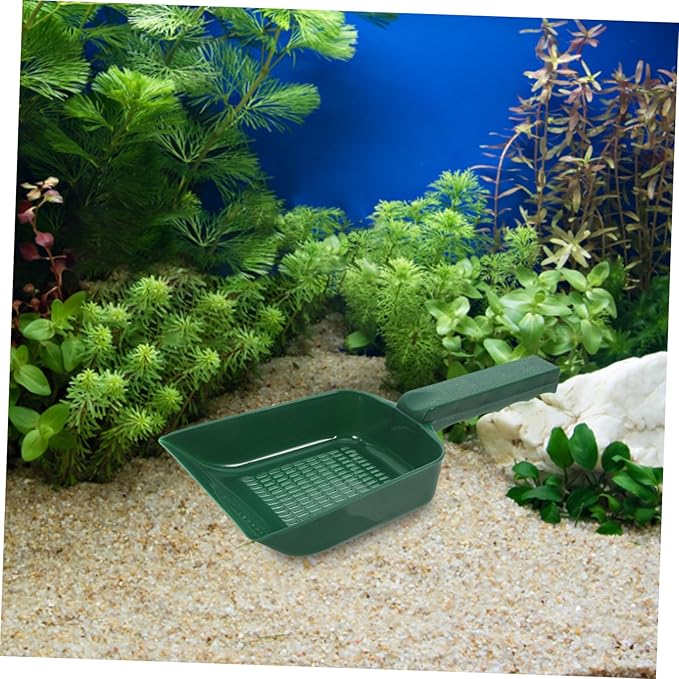 BESPORTBLE Handy Fish Tank Sand Shovel Cleaning Tool for Efficient Gravel and Sediment Removal Ergonomic Design for Comfortable Use Material for Aquarium Maintenance