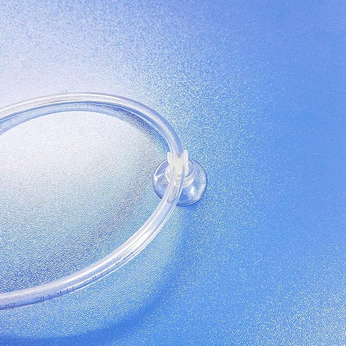 Aquarium Proof CO2 Tubing(Transparent) Improving Kit (30 Ft CO2 Tubing/w Metal Fitting & Suction Cups)