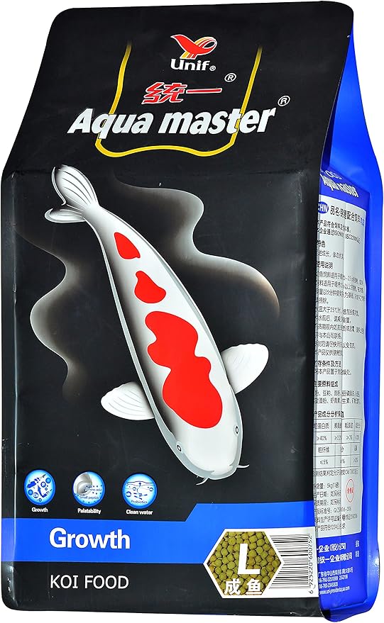 Aqua Master Koi Growth Fish Food Large Pellet, 11-Pound