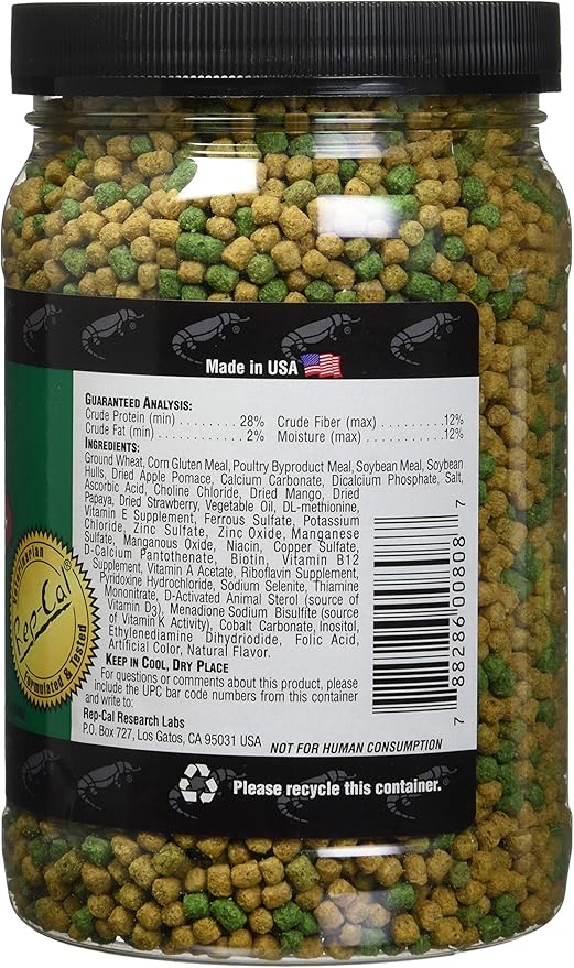 Rep-Cal Box Turtle Food 12oz