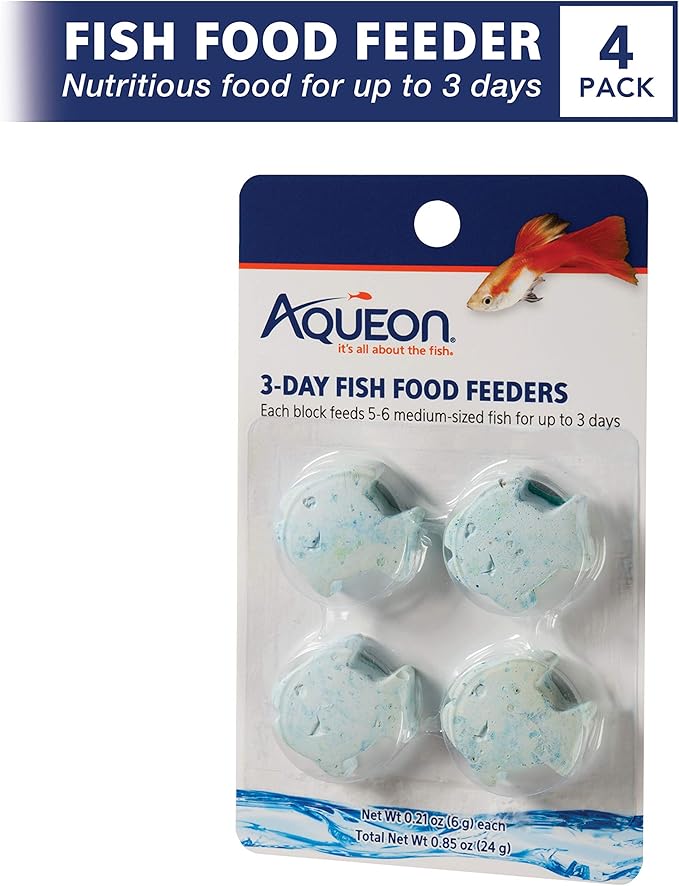 Aqueon Vacation Feeders 3 Day - 4 Count (Pack of 2)