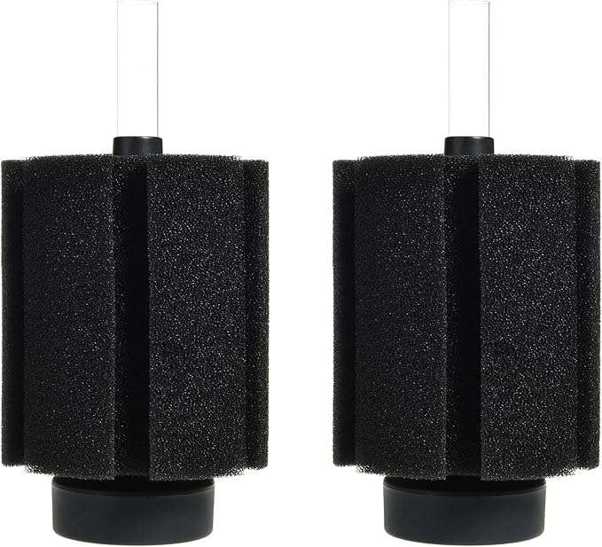 ALEGI Aquarium Sponge Filter 30 Gallon,Quiet Sponge Filter with Air Stone for Betta Fry Shrimp and Small Fish (3 pcs)