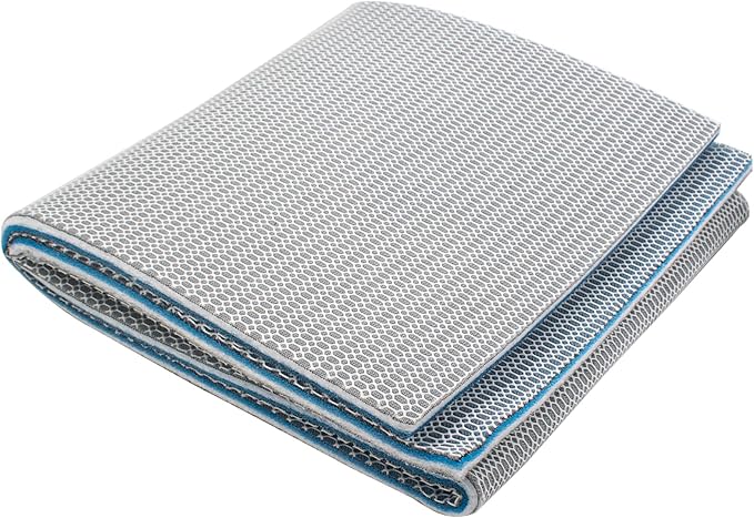 Aquarium Filter Media Accessories, 48 x 12 Inch Cuttable 8-Layer Fish Tank Foam Filter Floss Sponge Pad for Pond, Fish Tank, Aquarium