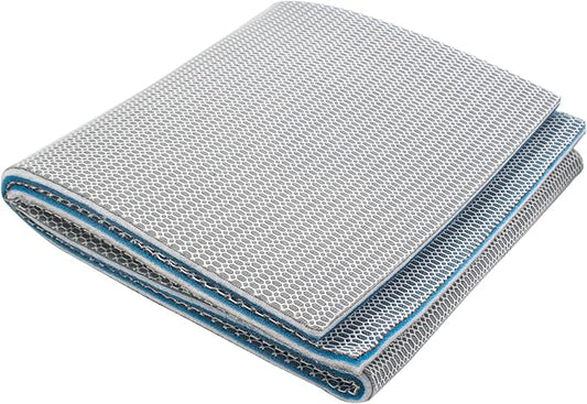 Aquarium Filter Media Accessories, 48 x 12 Inch Cuttable 8-Layer Fish Tank Foam Filter Floss Sponge Pad for Pond, Fish Tank, Aquarium
