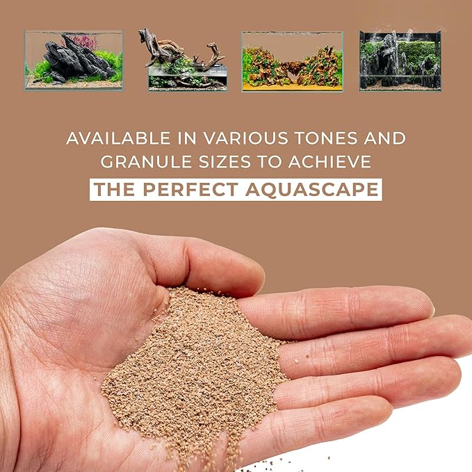 UNS Controsand - Mojave, 3L - Natural Freshwater 0.4-0.9mm Warm Sand for Aquascaping Planted Tanks - Aquarium, Terrarium, Paludarium Substrate for Betta, Shrimp, Fish, Jumping Spider, Turtle