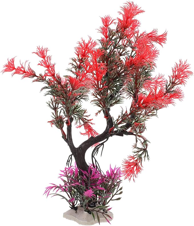 iplusmile Fish Tank Landscaping Water Plants Plastic Plants Fish Tanks Accessories Fake Office Decorations Aquarium Decors